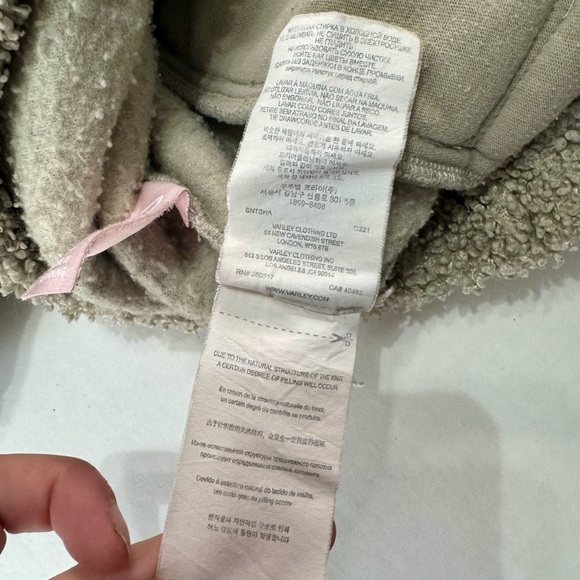 Varley Cream Teddy Sweater/Jacket - Picture 9 of 9